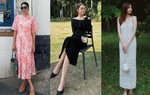 10 cách diện váy dài xinh tươi của mỹ nhân Việt