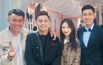 Hoà Minzy cùng Độ Mixi tham dự đám cưới đồng chí "Sao nhập ngũ"