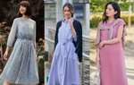 3 kiểu váy liền cứ mặc lên là xinh, giúp vóc dáng thon thả 