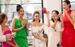 Ngọc Châu tái xuất sau Miss Universe 2022, đọ sắc cùng dàn mỹ nhân Vbiz