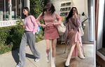 Trang phục màu hồng pastel đang là xu hướng với loạt cách diện sang xịn mịn