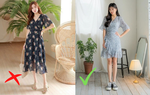 4 lỗi sai khi chọn váy hoa khiến bạn bị cộng thêm tuổi 
