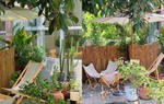 Cải tạo thành công khu vườn, cô gái 9x tận hưởng cuộc sống thư thái như đi dã ngoại tại nhà