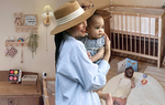 Bé 3 tháng tuổi ngủ riêng ngoan ngoãn nhờ không gian bố mẹ tự tay thiết kế