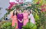 Phụ nữ Long An dịu dàng, đằm thắm trong tà áo dài