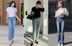 5 cách diện quần jeans cho nàng thấp bé