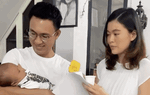 Mâu Thủy tiết lộ lý do công khai dung mạo ông xã trong dịp đầy tháng nhóc tỳ 