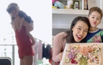 Hoàng Oanh chia sẻ khoảnh khắc tất bật chăm con 1 mình ở Singapore trước khi ly hôn 