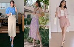 10 cách diện chân váy tinh tế khi dự tiệc cưới 