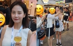 Song Ji Hyo gây bất ngờ khi để mặt mộc "vi vu" ở Thái Lan