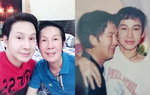Hé lộ loạt ảnh hiếm rất giống nhau của cố NSƯT Vũ Linh bên con trai nuôi Vũ Luân