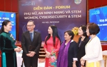 Hơn 400 đại biểu tham dự Diễn đàn quốc tế "Phụ nữ, An ninh Mạng và STEM"