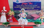 Phụ nữ cơ sở sáng tạo tổ chức Hội thi duyên dáng thời trang tái chế