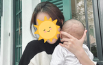 Vợ doanh nhân chăm con mọn đăng ảnh đầu bù tóc rối vẫn được khen hết lời