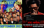 Ngày 1/4, The Weeknd, G-Dragon, Jay Park, Queen đồng loạt thông báo đến Việt Nam 