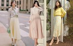 10 cách mặc chân váy xếp ly trẻ trung và thanh lịch