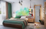 Căn hộ nhỏ rực rỡ sắc màu chào đón mùa hè đầy nắng