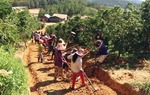 Nơi người dân hiến đất làm đường, hướng đến đạt chuẩn nông thôn mới nâng cao