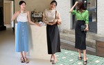 Vì sao nên sắm chân váy suông cho tủ đồ?