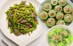Bữa tối 3 món thanh đạm, đủ chất cho cả gia đình 