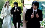 Angelina Jolie và con trai cả dự quốc yến, kiểu tóc mới của Maddox gây chú ý