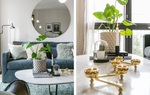 Căn hộ 47m² đẹp như một bức tranh với sắc xanh chủ đạo