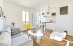 Bố trí nội thất căn hộ có diện tích 61m² với phong cách nhẹ nhàng