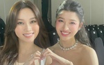 Hoa hậu Đặng Thu Thảo trong lần đầu gặp gỡ "thần tiên tỷ tỷ" thế hệ mới Phương Nhi 