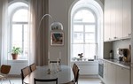 Căn hộ nhỏ với thiết kế cửa sổ hình vòm trang nhã, lãng mạn