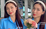 Hòa Minzy "bắt trend" Lưu Diệc Phi khoe sắc bên hoa 