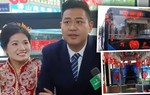 Biến xe buýt công cộng thành xe cưới