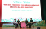Nam giới tiên phong thúc đẩy bình đẳng giới, xây dựng hạnh phúc gia đình