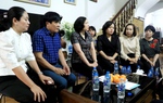 Hội LHPN Hà Nội thăm hỏi, chia buồn với gia đình nạn nhân vụ cháy nhà ở quận Hà Đông