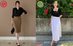 4 kiểu chân váy dài đáng sắm hơn chân váy bút chì