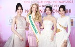 Dàn Hoa - Á hậu hội ngộ chúc mừng Phương Nhi tham dự Miss International