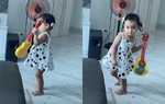 Võ Hạ Trâm khoe khoảnh khắc nhảy múa của con gái 2 tuổi