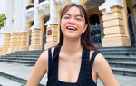 Mặt mộc của "mẹ bỉm" Phạm Quỳnh Anh