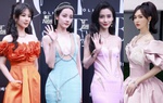 Thảm đỏ đêm từ thiện Bazaar: Nhiệt Ba - Angela Baby gợi cảm so kè Dương Tử khác lạ