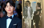 Rò rỉ ảnh hiếm buổi hẹn hò của Song Joong Ki và vợ bầu ở Pháp
