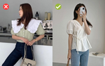 4 kiểu áo "dìm dáng" người mặc 