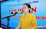 Hội LHPN Hà Tĩnh tập huấn “Thúc đẩy chuyển đổi số và thương mại điện tử”