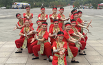 Phụ nữ Phú Thọ tích cực tập luyện cho màn tranh tài ở Hội thi dân vũ và thể dục thể thao toàn quốc 