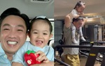 Cường Đô La bị nhắc nhở vì hành động nguy hiểm cõng con gái trên vai khi đang tập gym