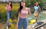 Áo phông pastel giúp bạn mặc đẹp xuyên hè