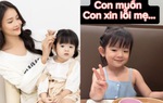 Trương Mỹ Nhân xúc động trước hành động hiểu chuyện của con gái gần 3 tuổi