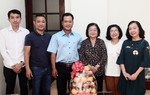 Nguyên Phó Chủ tịch nước Trương Mỹ Hoa thăm, chúc mừng Báo PNVN nhân Ngày Báo chí Cách mạng Việt Nam