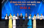 123 tác phẩm đoạt Giải Báo chí Quốc gia lần thứ XVII
