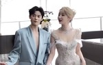 Sau Địch Lệ Nhiệt Ba, thêm người nổi tiếng Trung Quốc diện váy của nhà thiết kế Việt Nam
