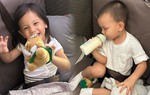 Hà Hồ tiết lộ tính cách khác biệt của con sinh đôi Lisa - Leon