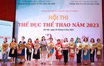 Gần 200 công đoàn viên Cơ quan TƯ Hội LHPN Việt Nam tranh tài dân vũ và cầu lông